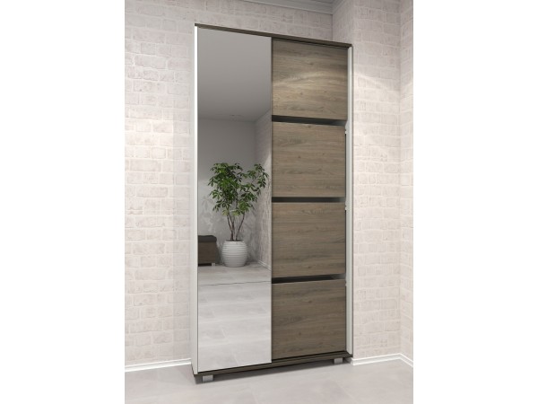 Σύνθεση εισόδου ξύλινη DELUX 1 100x206x30 DIOMMI 42-014